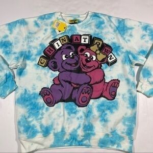 New Chinatown Market Mens Hypercute Bears Crewneck Sweatshirt